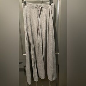 Maxi draw string skirt